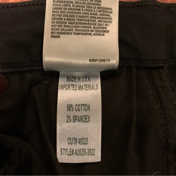 Womens Agolde Sophie High Rise Skinny in Moonstruck Ripped‎ Jeans size 27 - Picture 5 of 10